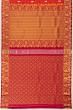 Taranga Kanchi Silk Butta Dual Tone Red And Pink Saree