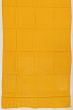 Tussar Plain Yellow Saree With Embroidery