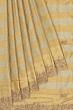 Kanchipuram Silk Tissue Brocade Gold And Silver Saree With Zardosi Border