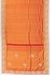 Kanchipuram Silk Brocade Red Saree With Zardosi Work Border