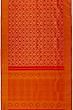 Kanchipuram Silk Brocade Red Saree