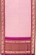 French Knot X Kanchipuram Silk Butta Baby Pink Saree