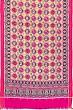 Patan Patola Silk Double Ikat 7 Figure Unique Pink Saree