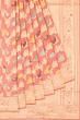 Banarasi Silk Kadwa Jaal Pink Saree