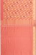 Banarasi Silk Kadwa Jaal Pink Saree