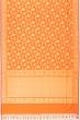 Banarasi Silk Kadwa Jaal Orange Saree