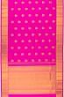 Classic Kanchipuram Silk Butta Rani Pink Saree