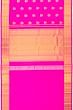 Classic Kanchipuram Silk Butta Rani Pink Saree