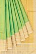 Classic Kanchipuram Silk Geometrical Brocade Green Saree