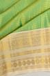 Classic Kanchipuram Silk Geometrical Brocade Green Saree