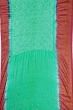 Kanchipuram Silk Bandhani Sea Green Saree