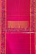 Petite Point On Kanchipuram Silk Checks Purple Saree