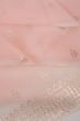 Organza Butta Pastel Pink Saree