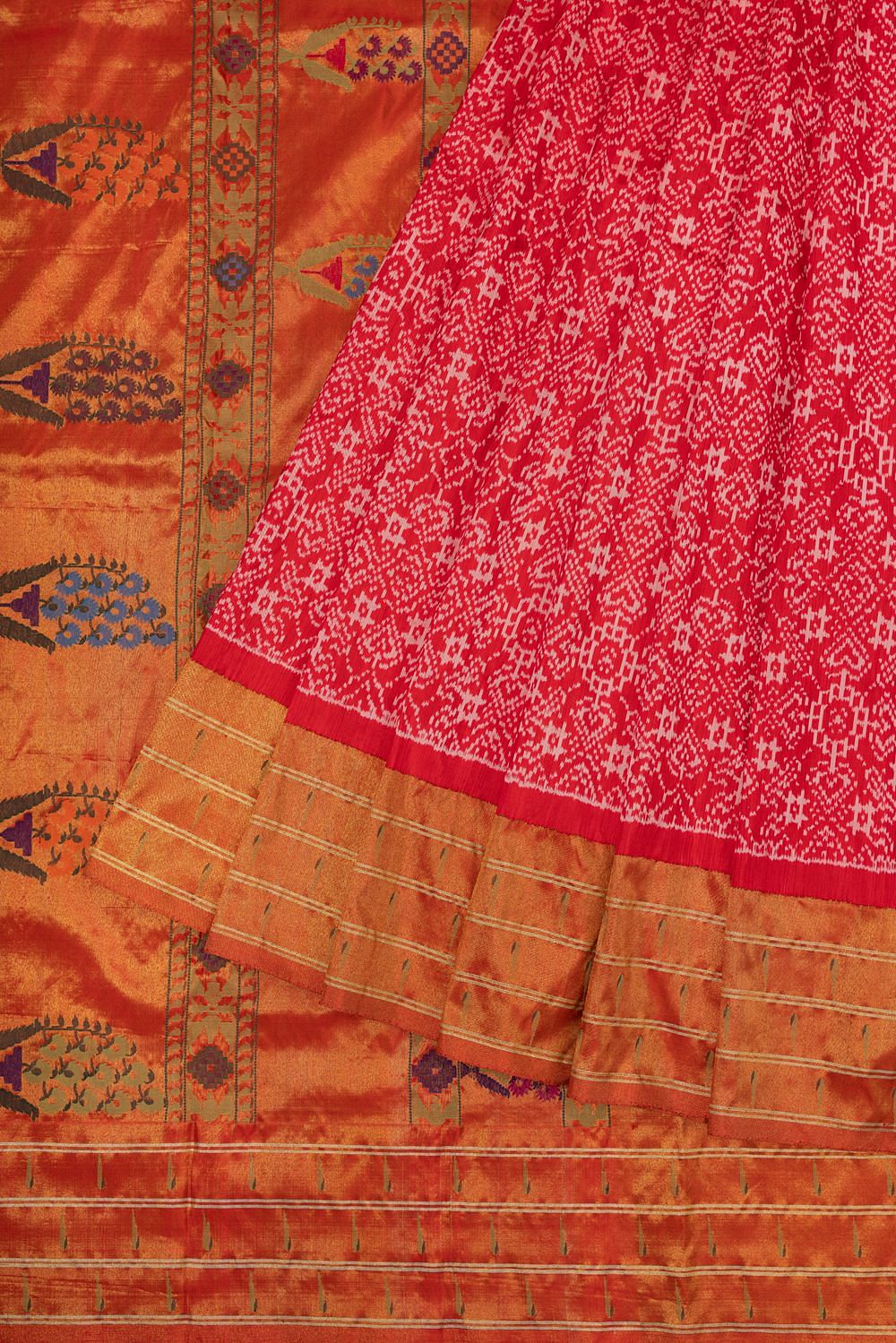 Buy ODISHA COLLECTIONS Printed Fashion Pure Cotton Grey Sarees Online @  Best Price In India | Flipkart.com