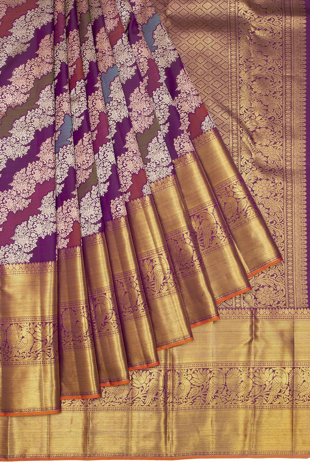 New Multi Color Banarasi Silk Saree For Women at Rs.1350/Piece in jamalpur  offer by Anushka Saree House