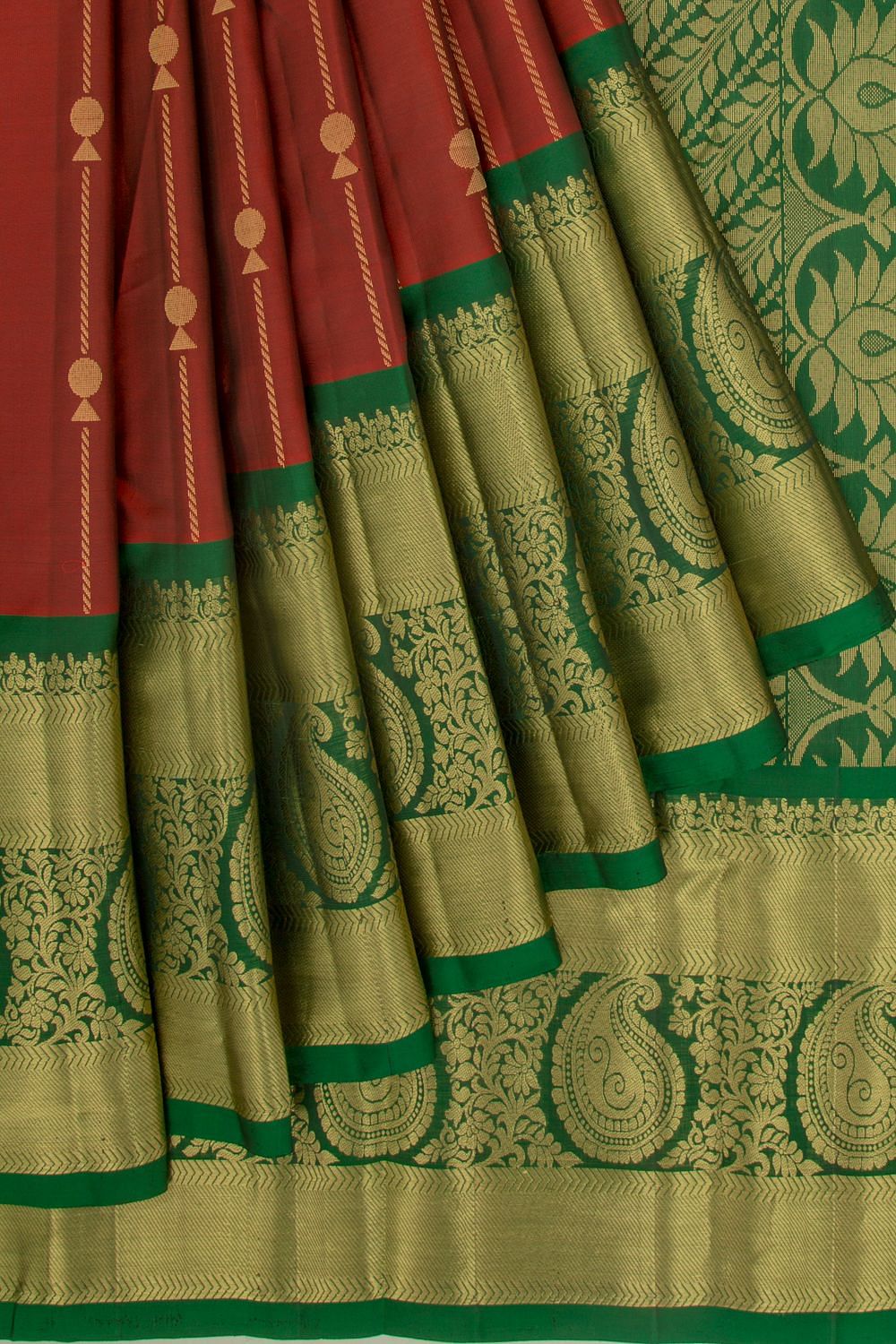 Sita - Parrot Green Semi Silk Saree – Ivalinmabia