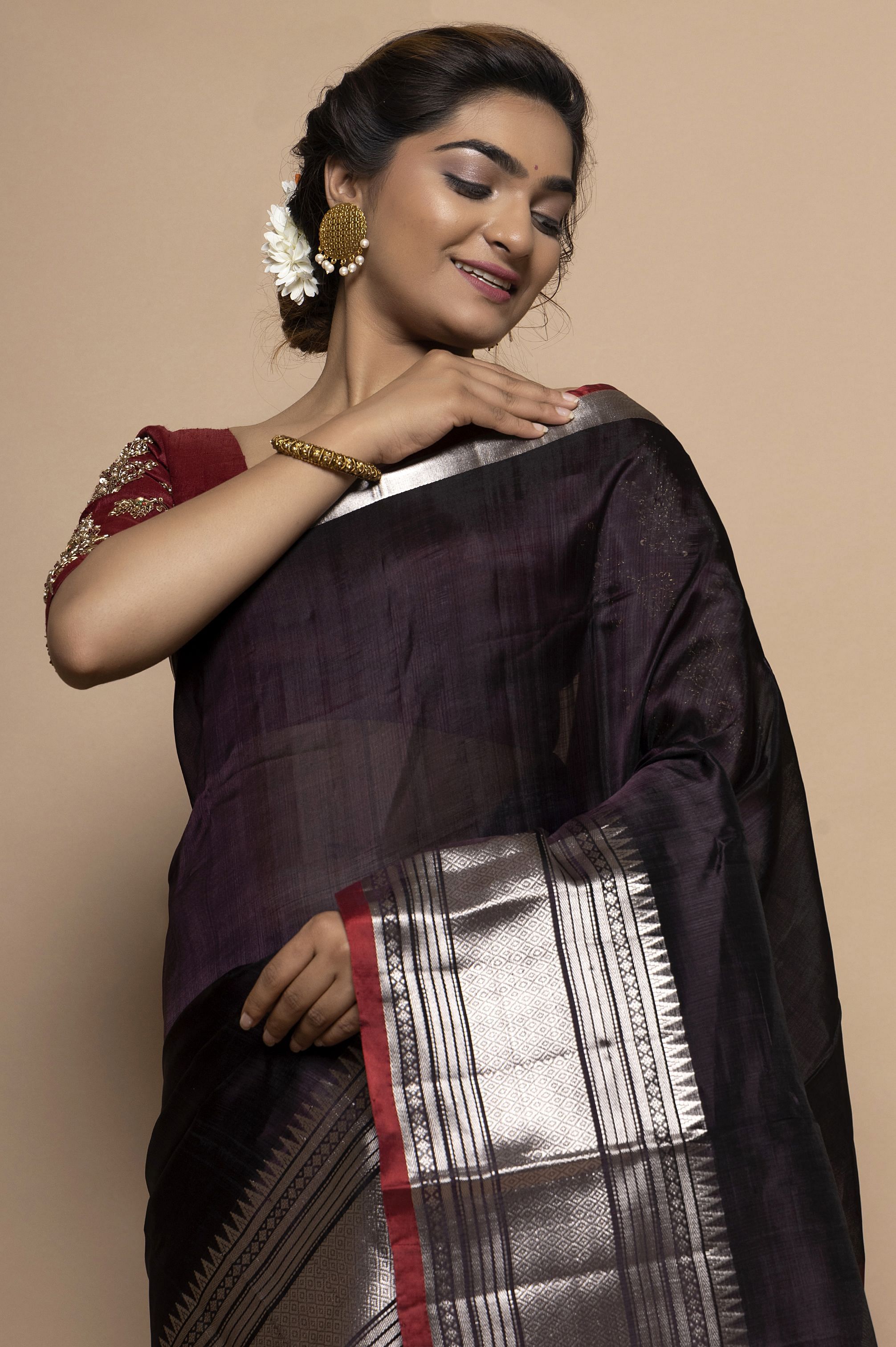 Black Saree - Designer Indian Black Sarees Collection Online USA, UK-sgquangbinhtourist.com.vn