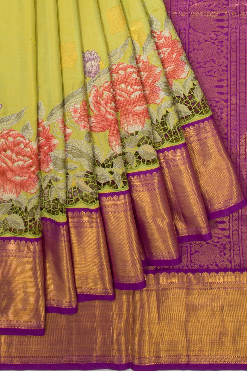 Party Wear KANCHIPURAM HANDLOOM PURE SOFT SILK SAREE, Dry clean, With  Blouse Piece at Rs 8000 in Kanchipuram