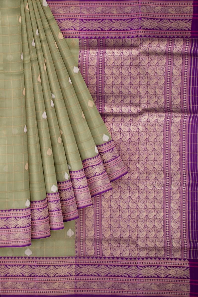 Pure Banarasi Kora Silk | Handloom Banarasi Kora Silk Saree