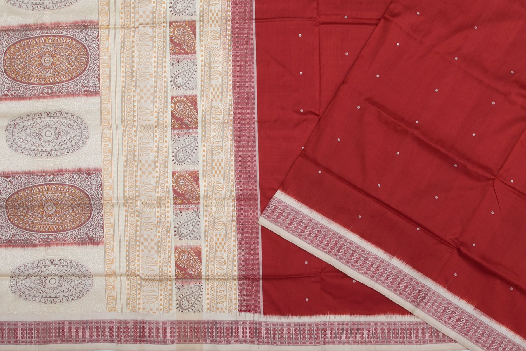 Shop Bomkai Silk Sarees Online | Bomkai Pata Saree