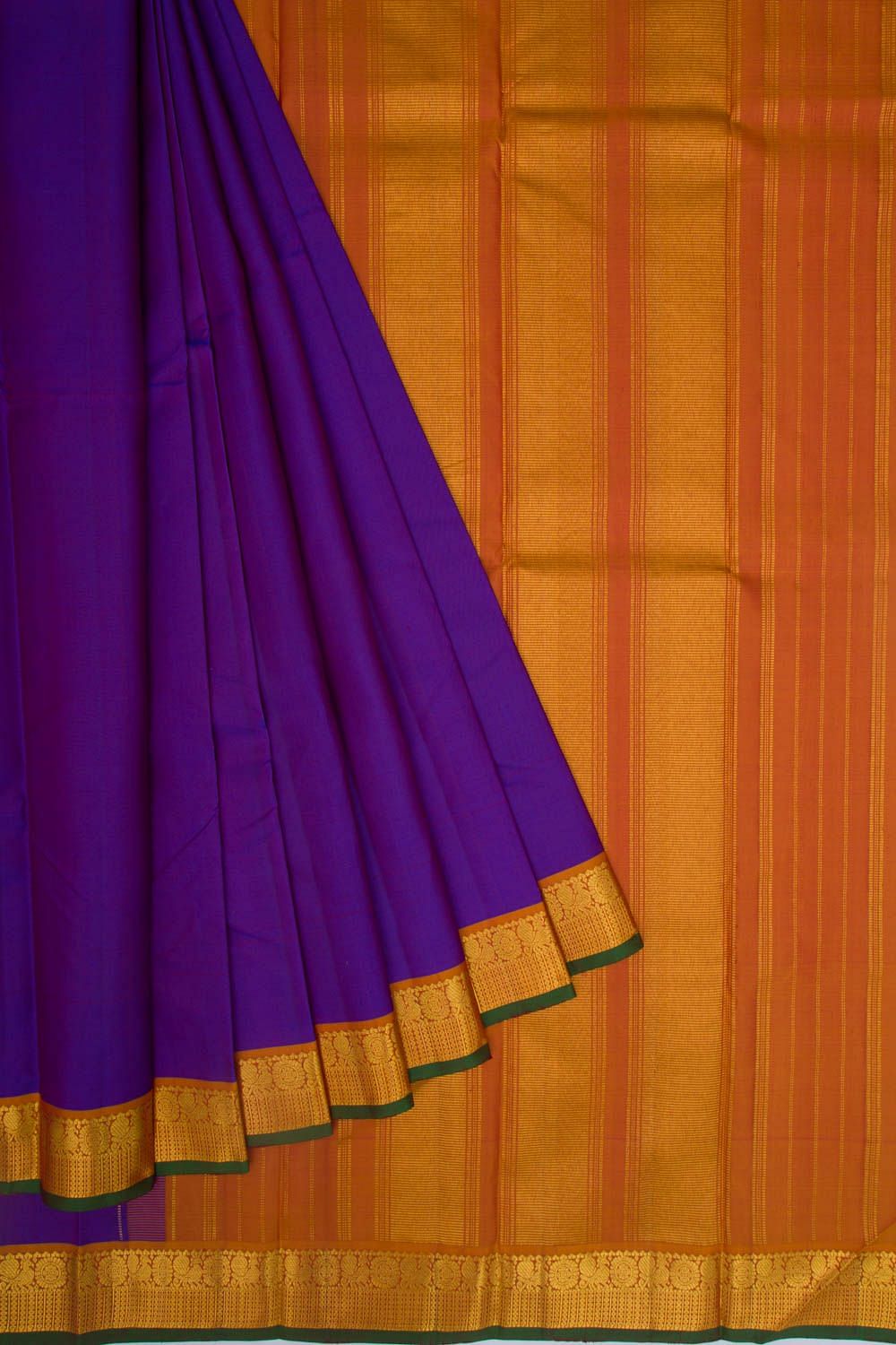 Plain Purple Georgette Embellished Saree at Rs 625 in Surat | ID:  2851037862873