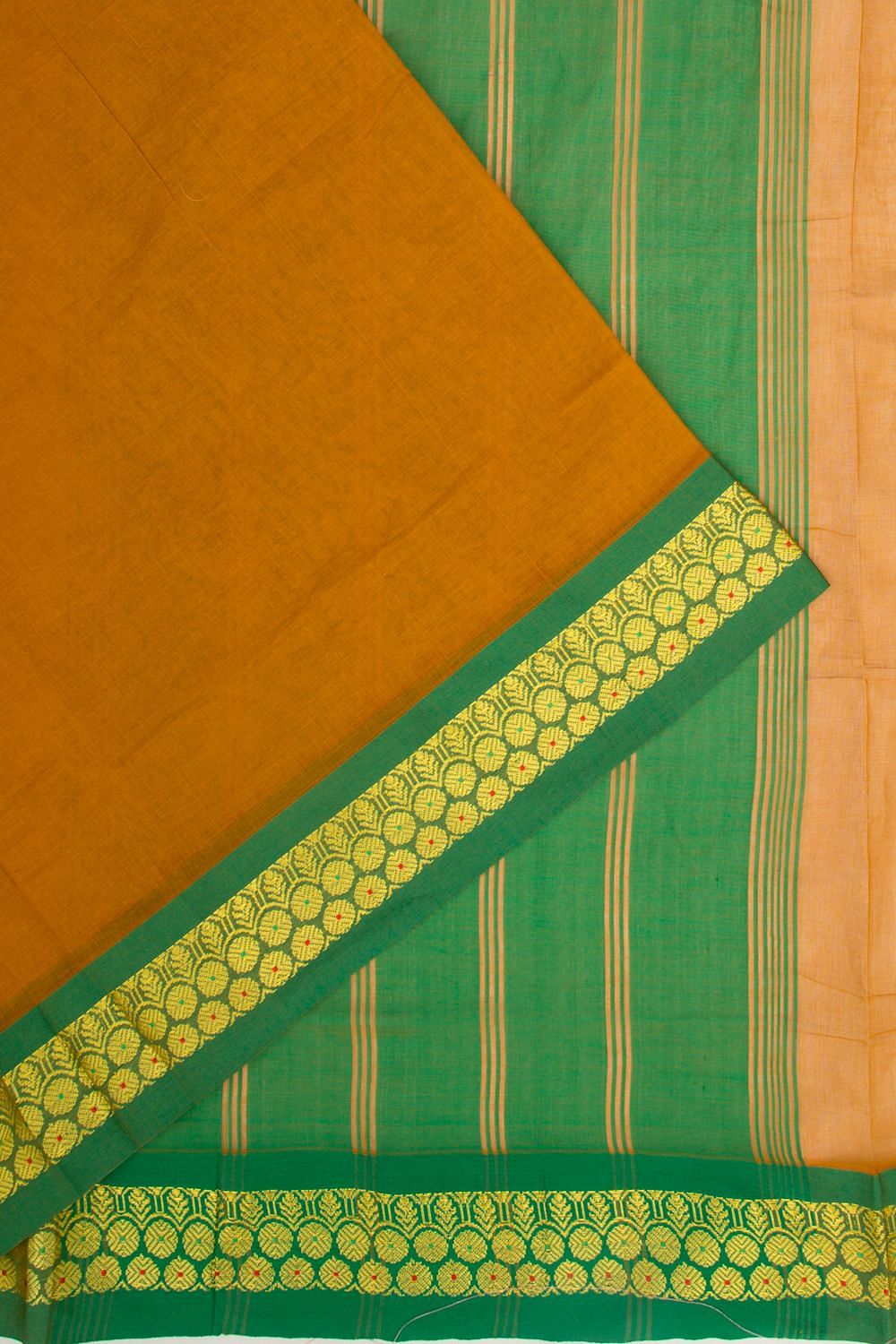 Buy Anand Sarees Solid/Plain Bollywood Georgette Yellow Sarees Online @  Best Price In India | Flipkart.com