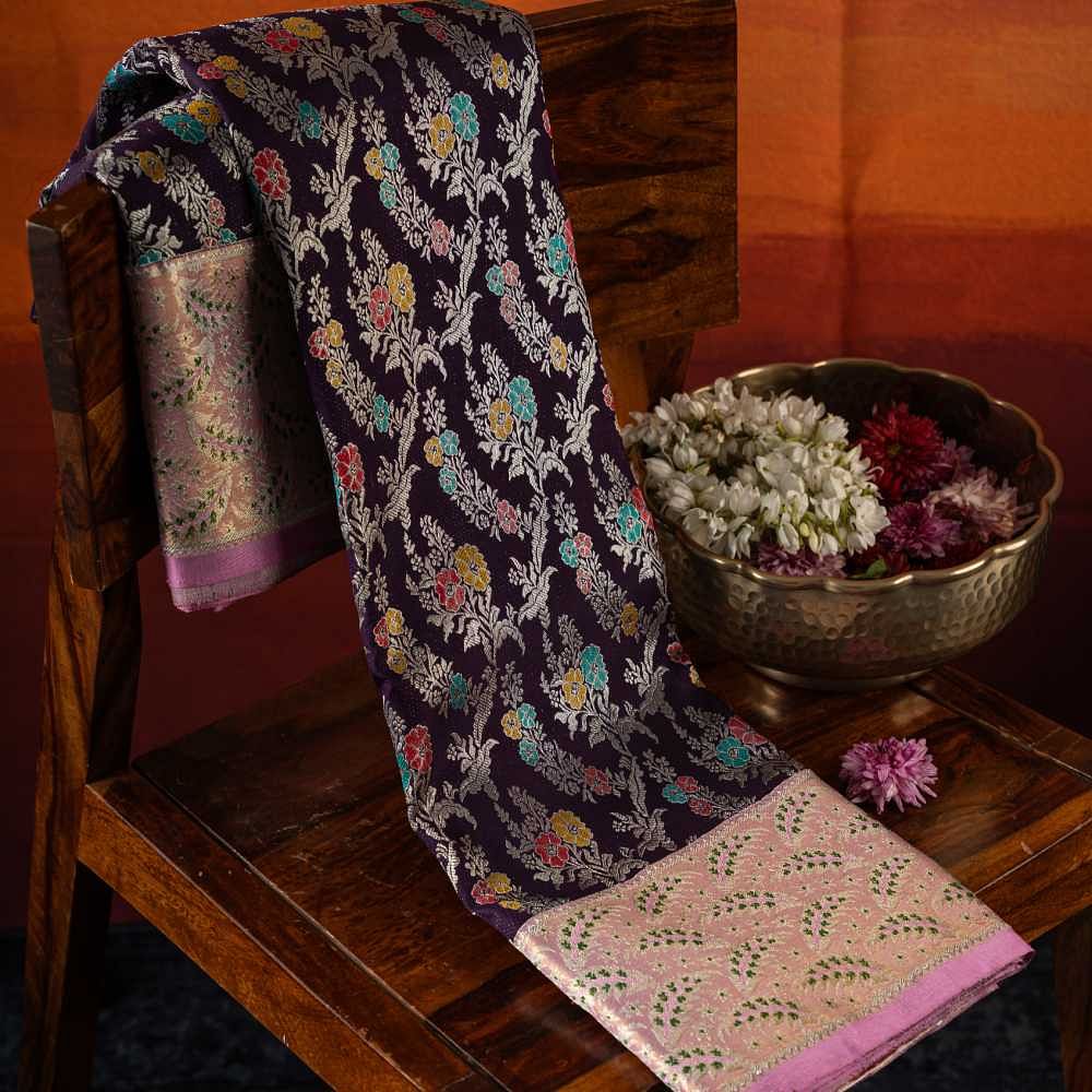 Kalamkari Tussar Silk Saree Collection from Kankatala